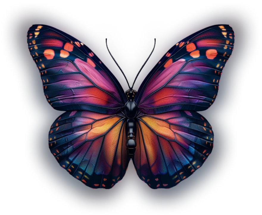Image of a colorful butterfly